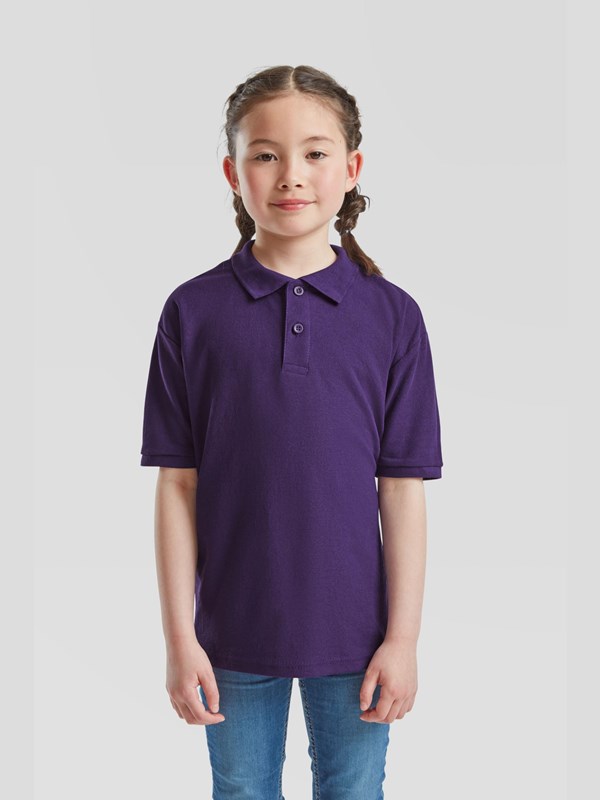 Kids Polo Shirt Purple