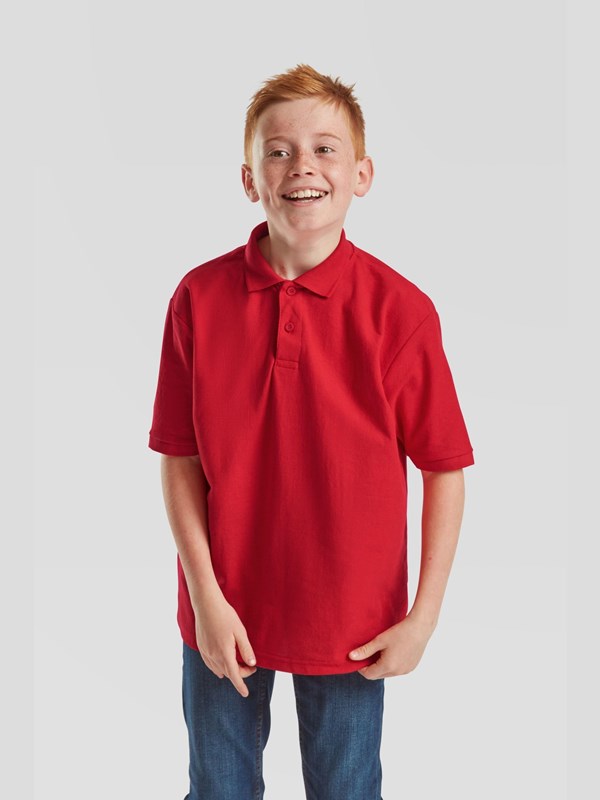 Kids Polo Shirt Red