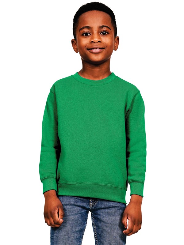 Kids Sweat Shirt Kelly Green