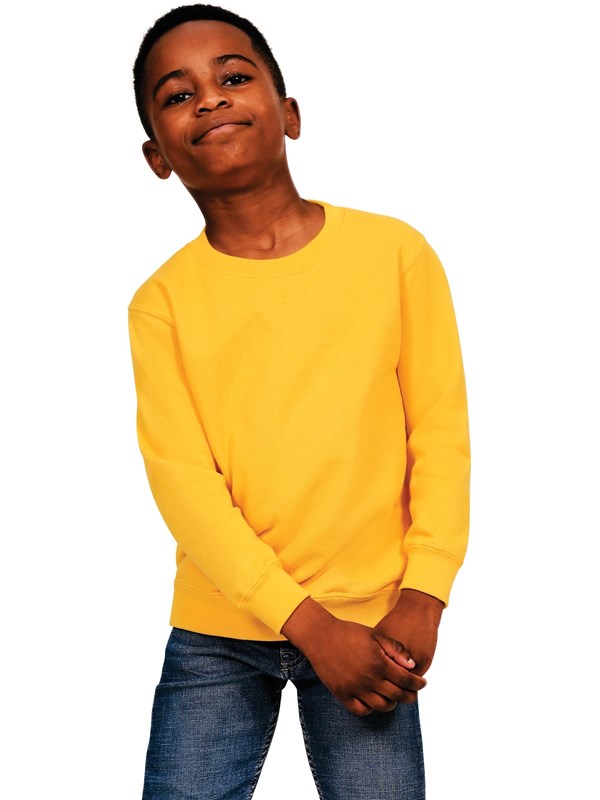 Kids Sweat Shirt Yellow